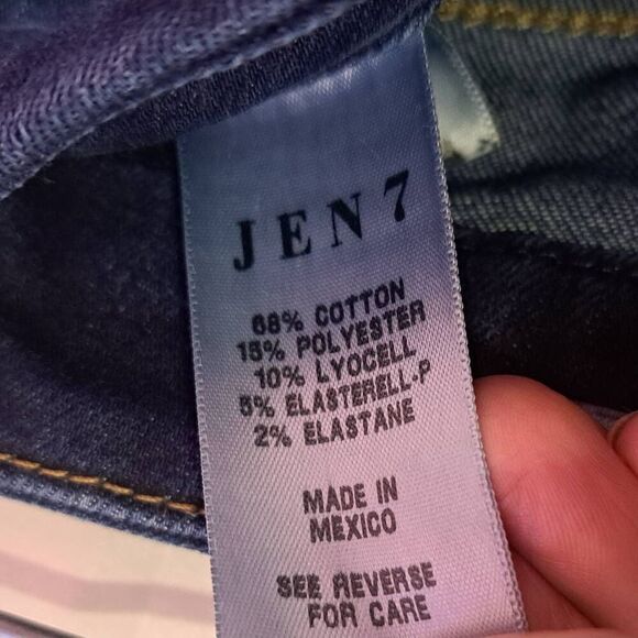 JEN7 by 7 For All Mankind Women's Slim Boyfriend Jeans size 10 - Picture 7 of 8